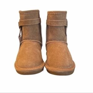 Bearpaw Suede Sherpa Val Toddler Boots NWOT Sz 7